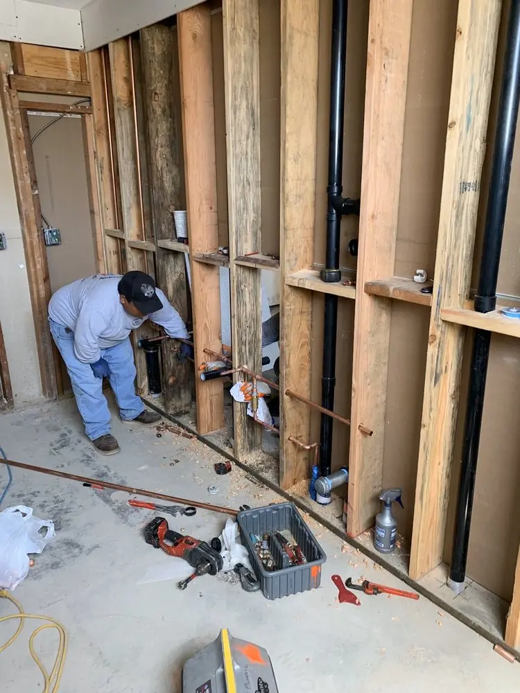 Commercial rough-in plumbing for Water Heater Replacement in Tanners Corners